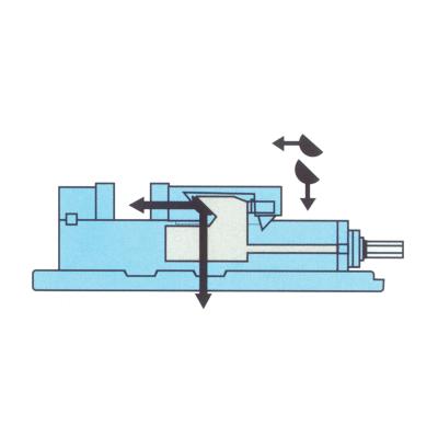 Machine Vice 125x40x125 mm incl. swivel base